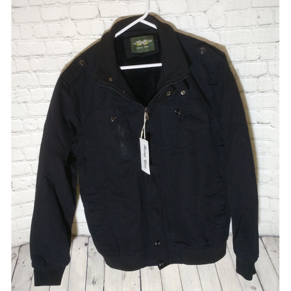 Rong Yu Black Trendsetter Jacket, Large